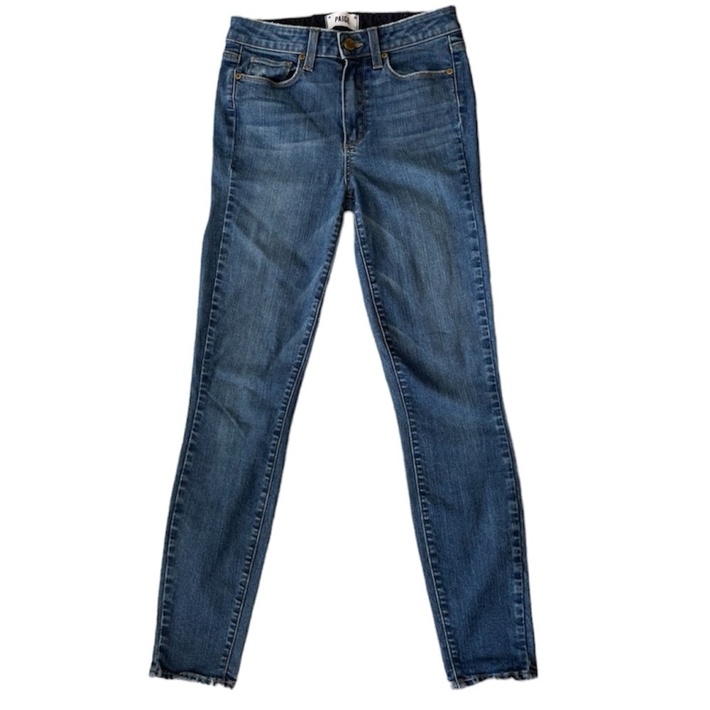 PAIGE mid rise Skinny Jeans size 27